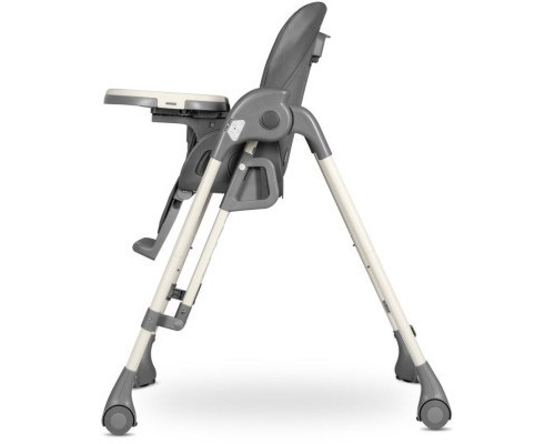 Стілець для годування Lionelo 2 в 1 Laurice Grey Stone з функцією гойдалки (LO-LAURICE GREY STONE)