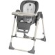 Стілець для годування Lionelo 2 в 1 Laurice Grey Stone з функцією гойдалки (LO-LAURICE GREY STONE)
