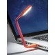 Лампа USB Optima LED, гнучка, 2 шт, рожевий (UL-001-PI2)