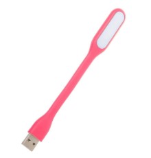 Лампа USB Optima LED, гнучка, 2 шт, рожевий (UL-001-PI2)