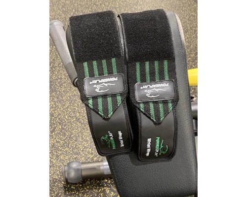 Бинт для спорту PowerPlay 3081 Чорно-Зелений (PP_3081_Black/Green)