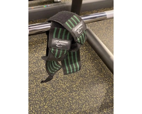 Бинт для спорту PowerPlay 3081 Чорно-Зелений (PP_3081_Black/Green)