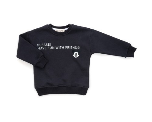 Спортивний костюм дитячий Smile флисовий (23163-98B-gray)