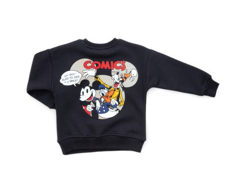 Спортивний костюм дитячий Smile флисовий (23163-98B-gray)