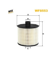 Фільтр паливний Wixfiltron WF8553