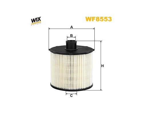 Фільтр паливний Wixfiltron WF8553