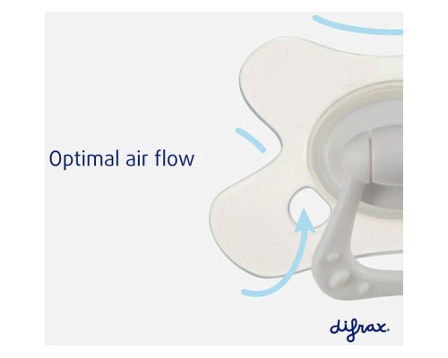 Пустушка Difrax Natural Uni, 6+ міс (UN127 Stone)