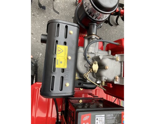 Культиватор Forte 1350Е-3, колеса 12