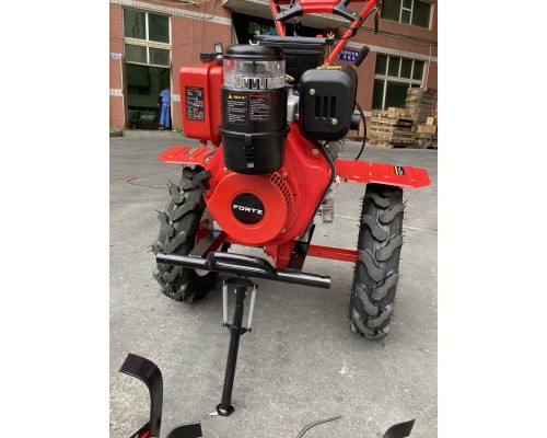 Культиватор Forte 1350Е-3, колеса 12