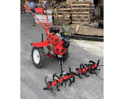 Культиватор Forte 1350Е-3, колеса 12