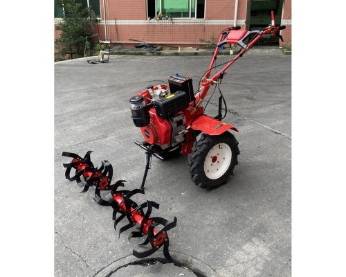 Культиватор Forte 1350Е-3, колеса 12