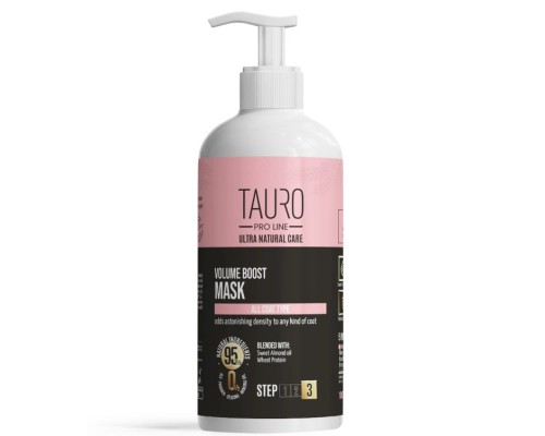 Маска для тварин Tauro Pro Line Ultra Natural Care Volume Boost 1000 мл (TPL63586) Маска для тварин Tauro Pro Line Ultra Natural Care Volume Boost 1000 мл (TPL63586)