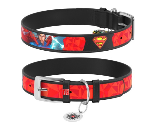 Нашийник для тварин WAUDOG Design з QR паспортом 