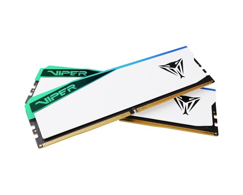 Модуль пам'яті для комп'ютера DDR5 64GB (2x32GB) 6200 MHz Viper Elite 5 RGB Patriot (PVER564G62C42KW)