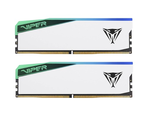 Модуль пам'яті для комп'ютера DDR5 64GB (2x32GB) 6200 MHz Viper Elite 5 RGB Patriot (PVER564G62C42KW)