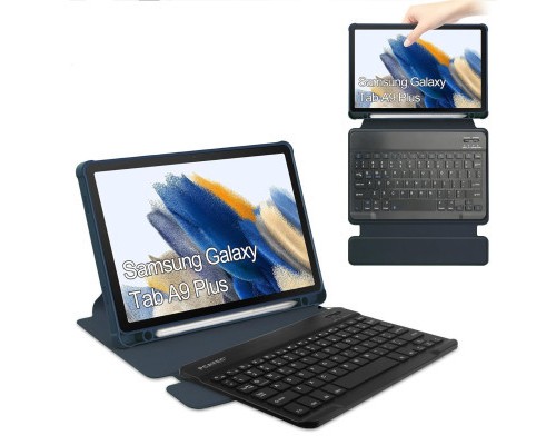 Чохол до планшета BeCover Keyboard 360° Rotatable Samsung Tab A9 Plus SM-X210/SM-X215/SM-X216 11.0