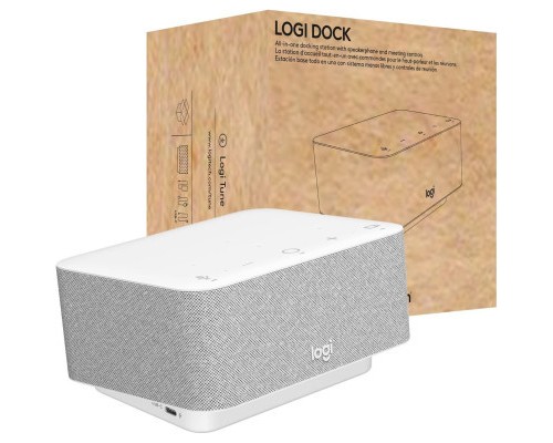 Порт-реплікатор Logitech Logi Dock - WHITE - USB - EMEA - UC (L986-000030)
