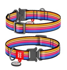 Нашийник для тварин WAUDOG Nylon з QR паспортом 