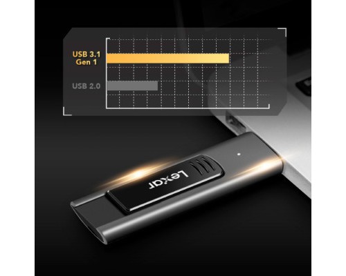 USB флеш накопичувач Lexar 256GB JumpDrive M900 USB 3.1 (LJDM900256G-BNQNG) 