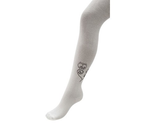 Колготки дитячі BNM зі стразами (M0C0302-1171-7G-white)