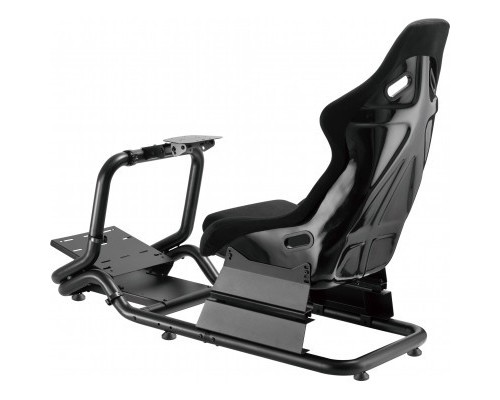 Крісло ігрове OfficePro RS167 з кокпітом кріплення для керма та педалей Black (RS167)