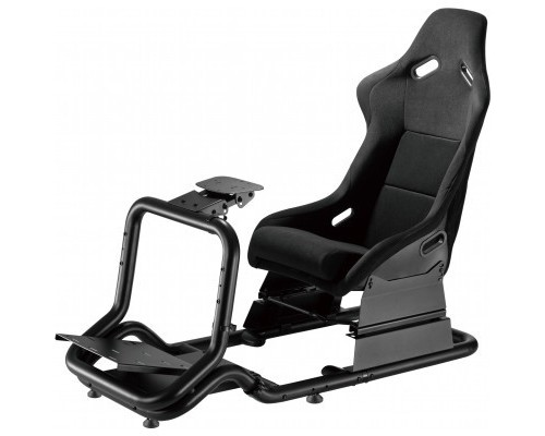 Крісло ігрове OfficePro RS167 з кокпітом кріплення для керма та педалей Black (RS167)