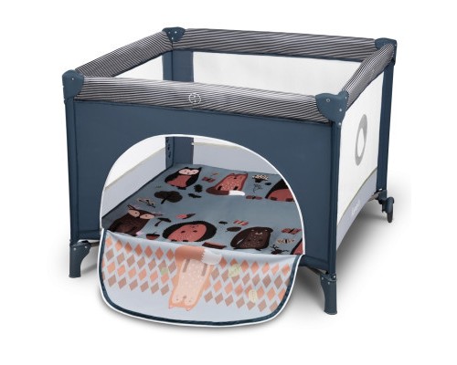 Дитячий манеж Lionelo LENE Blue Navy (LO-LENE BLUE NAVY)