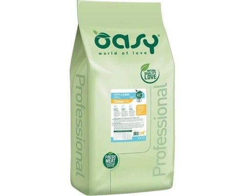 Сухий корм для собак OASY LIFESTAGE Puppy & Junior Small 18 кг (8053017349176)