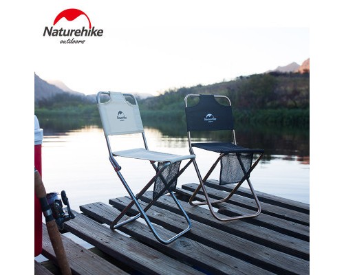 Стілець складаний Naturehike MZ01 NH18M001-Z чорний (6927595733806) Стілець складаний Naturehike MZ01 NH18M001-Z чорний (6927595733806)