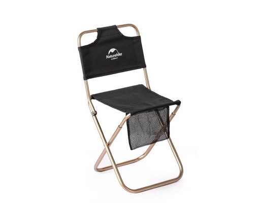 Стілець складаний Naturehike MZ01 NH18M001-Z чорний (6927595733806) Стілець складаний Naturehike MZ01 NH18M001-Z чорний (6927595733806)