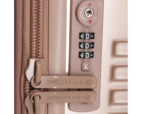 Валіза Swissbrand Rome (M) Rose Gold (SWB_LHROM003M) (DAS302561)