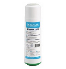 Картридж для фільтра глечика Ecosoft Картридж з сумішшю EcomixD531 Ecosoft 2.5х10