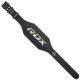 Атлетичний пояс RDX 6 шкіряний Black Gold XL (WBS-6RB-XL)