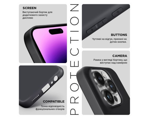 Чохол до мобільного телефона Armorstandart Matte Slim Fit Motorola Edge 50 Pro Black (ARM77292) Чохол до мобільного телефона Armorstandart Matte Slim Fit Motorola Edge 50 Pro Black (ARM77292)