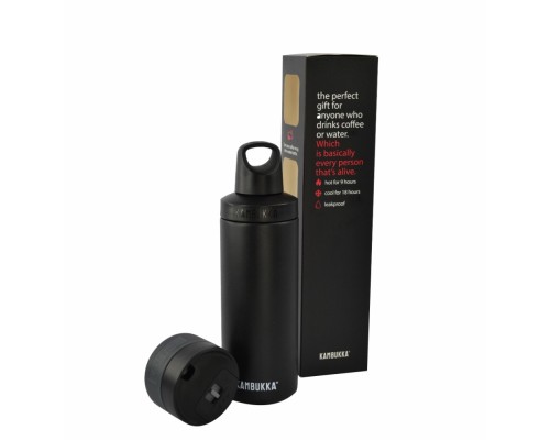 Термокружка Kambukka Etna 500 мл + кришка Reno Insulated чорний (11-01052)