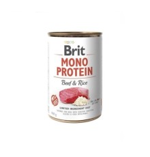 Вологий корм для собак Brit Care Mono Protein Beef and Rice з яловичиною та рисом (8595602555345)