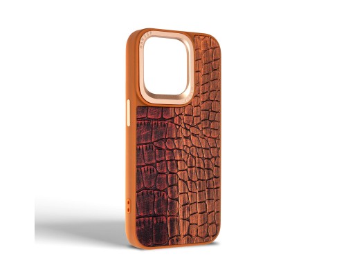 Чохол до мобільного телефона Harder Glamorous Croco Apple iPhone 15 Pro Magma (ARM76764)