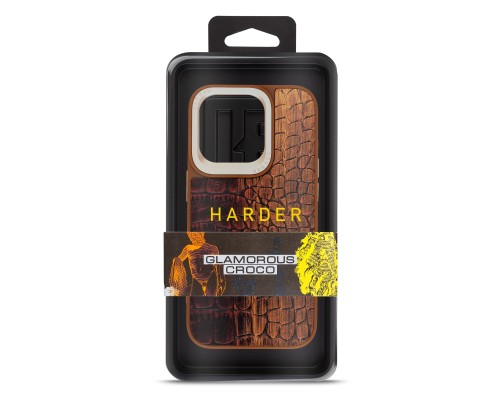 Чохол до мобільного телефона Harder Glamorous Croco Apple iPhone 15 Pro Magma (ARM76764)