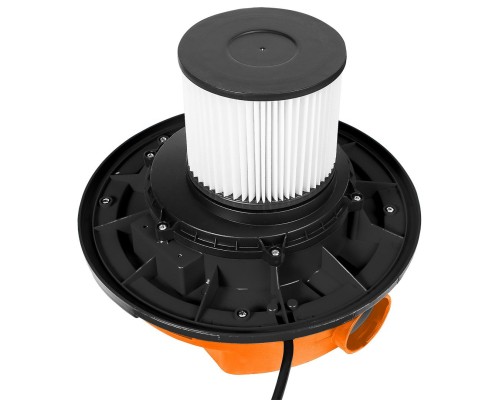 Пилосос будівельний Neo Tools 1400Вт, 18 кПа, 30л, HEPA, колеса, 5.92кг (04-738)