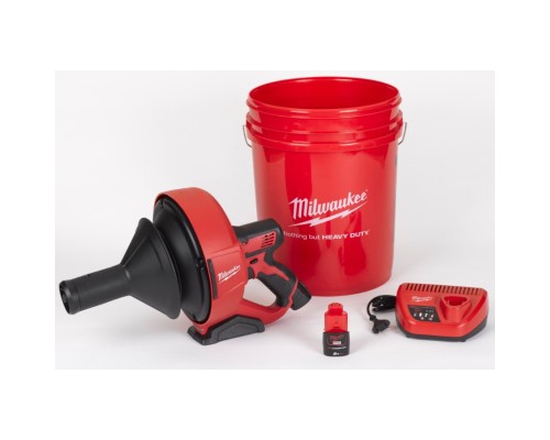 Прочисна машина Milwaukee M12 BDC8-202C, 2x2Ah, 8м (4933451633)