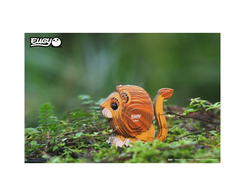 Пазл Eugy 3D Зоопарк Лев (XEG-070)