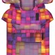 Дощовик для тварин WAUDOG Clothes Накидка з капюшоном Куби 3Д S (356-4057)