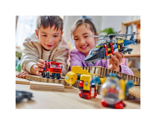 Конструктор LEGO City Ремікс вертольотів, пожежних машин і підводних човнів (60462)