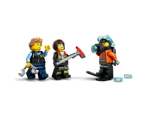 Конструктор LEGO City Ремікс вертольотів, пожежних машин і підводних човнів (60462)