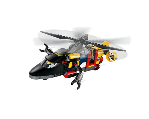 Конструктор LEGO City Ремікс вертольотів, пожежних машин і підводних човнів (60462)
