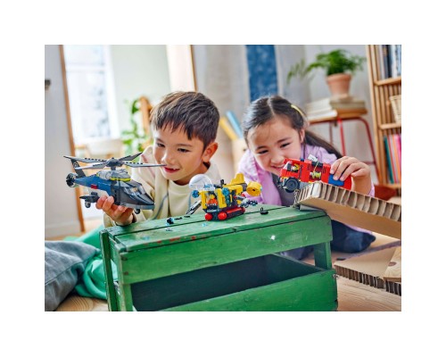 Конструктор LEGO City Ремікс вертольотів, пожежних машин і підводних човнів (60462)
