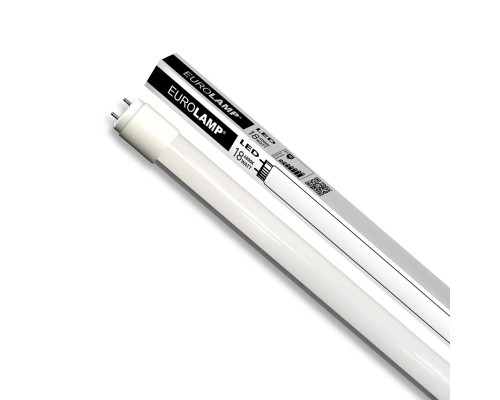 Лампочка Eurolamp Линейная светодиодная лампа EUROLAMP стекло 18W G13 (T8) 4000K 220V (LED-T8-18W/4000(скло))