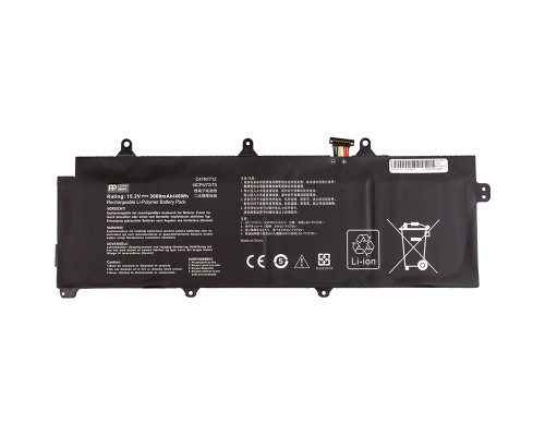 Акумулятор до ноутбука ASUS ROG Zephyrus (C41N1712) 15.2V 3000mAh PowerPlant (NB431908)