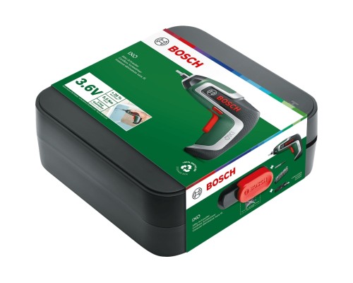 Викрутка акумуляторна Bosch IXO 7 3.6В 3-5.5Нм, 215об/хв, 0.32кг (0.603.9E0.020)