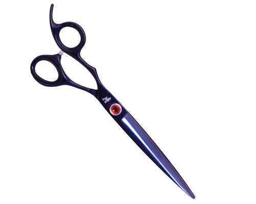 Ножиці для грумінгу Dezynadog Ignis 7 Straight Lefty Scissor прямі для стрижки собак для шульги, японська нержавіюча сталь 440 (5052372070223)